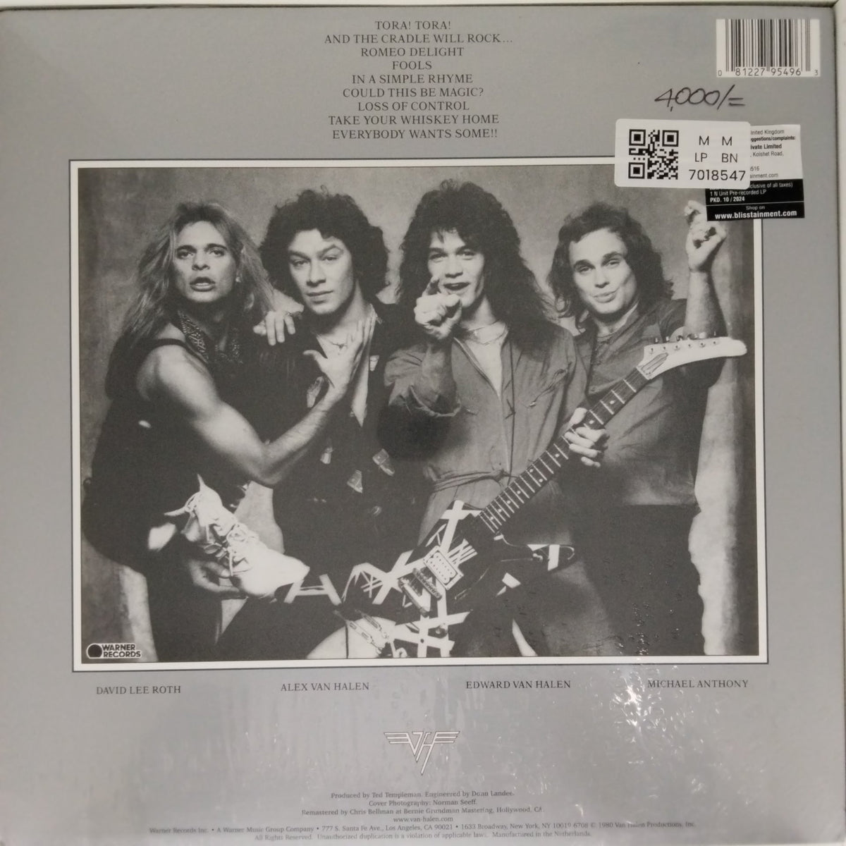 Van Halen - Women and Children First (Vinyl)