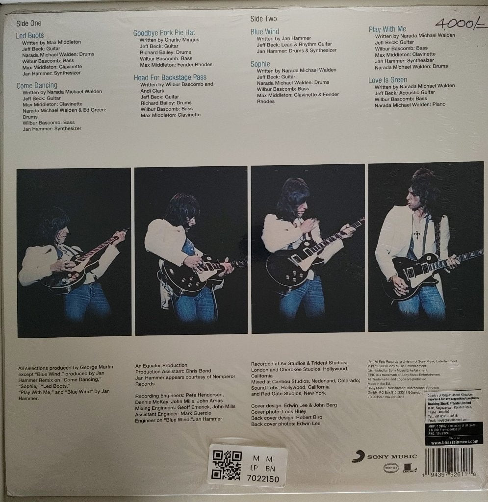 Jeff Beck - Wired (Vinyl)