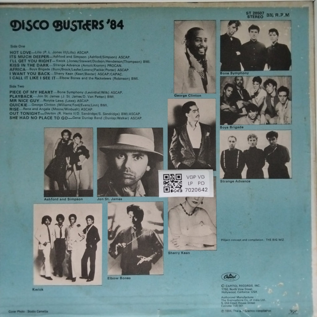 Various - Disco Busters '84 (Vinyl)