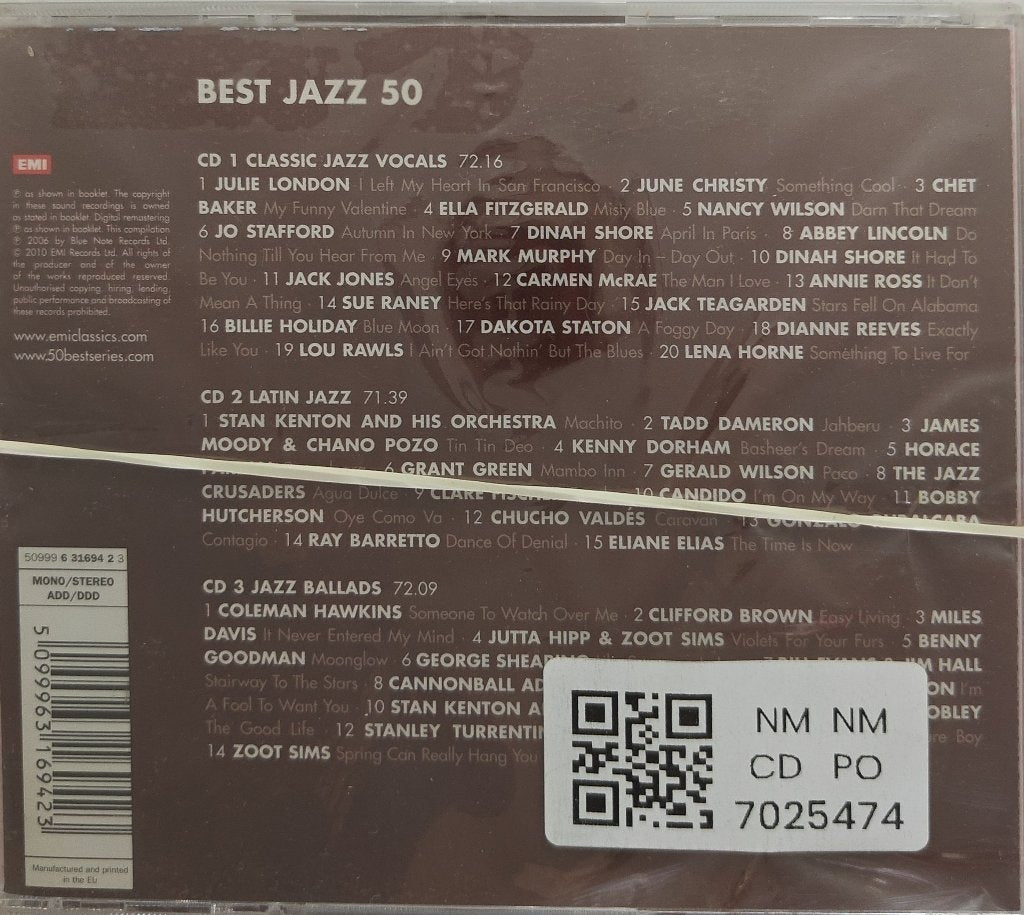 Various - Best Jazz 50 (CD) (3)