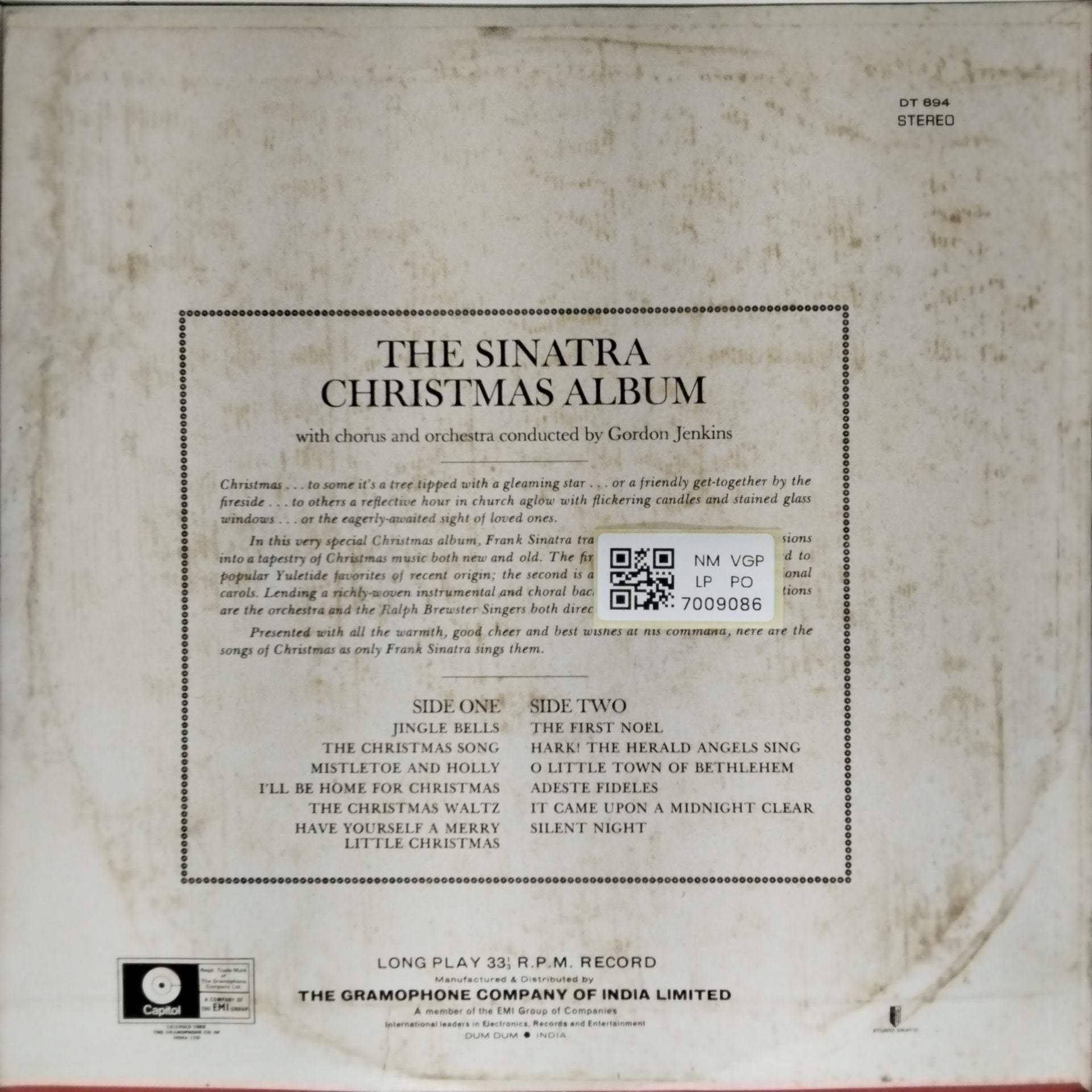 Frank Sinatra - The Sinatra Christmas Album (Vinyl)