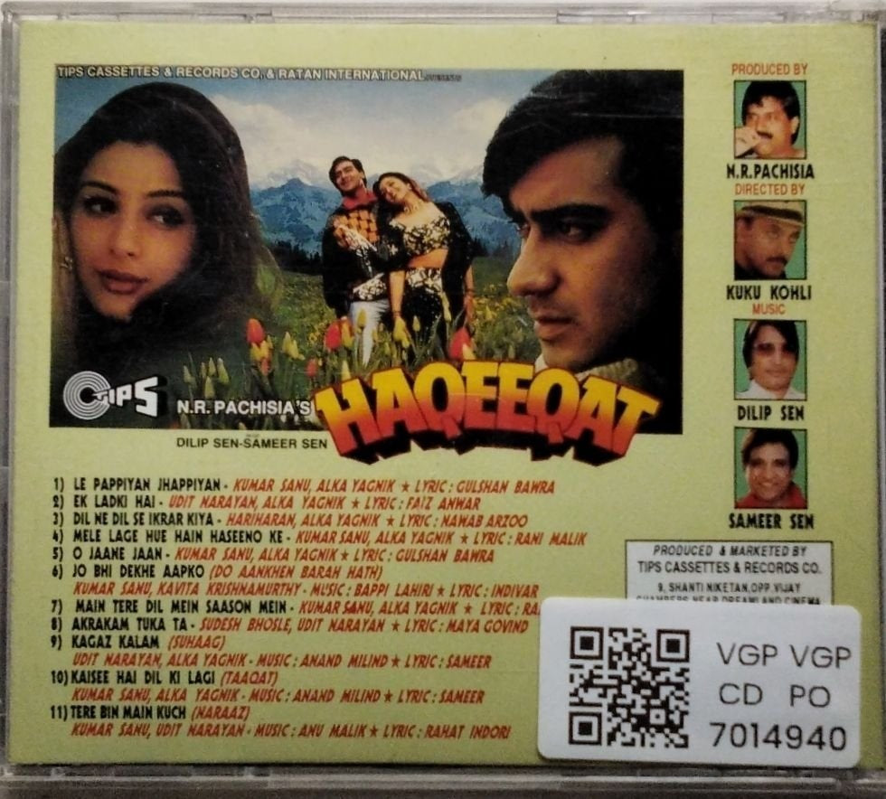 Dilip Sen, Sameer Sen - Haqeeqat (CD)