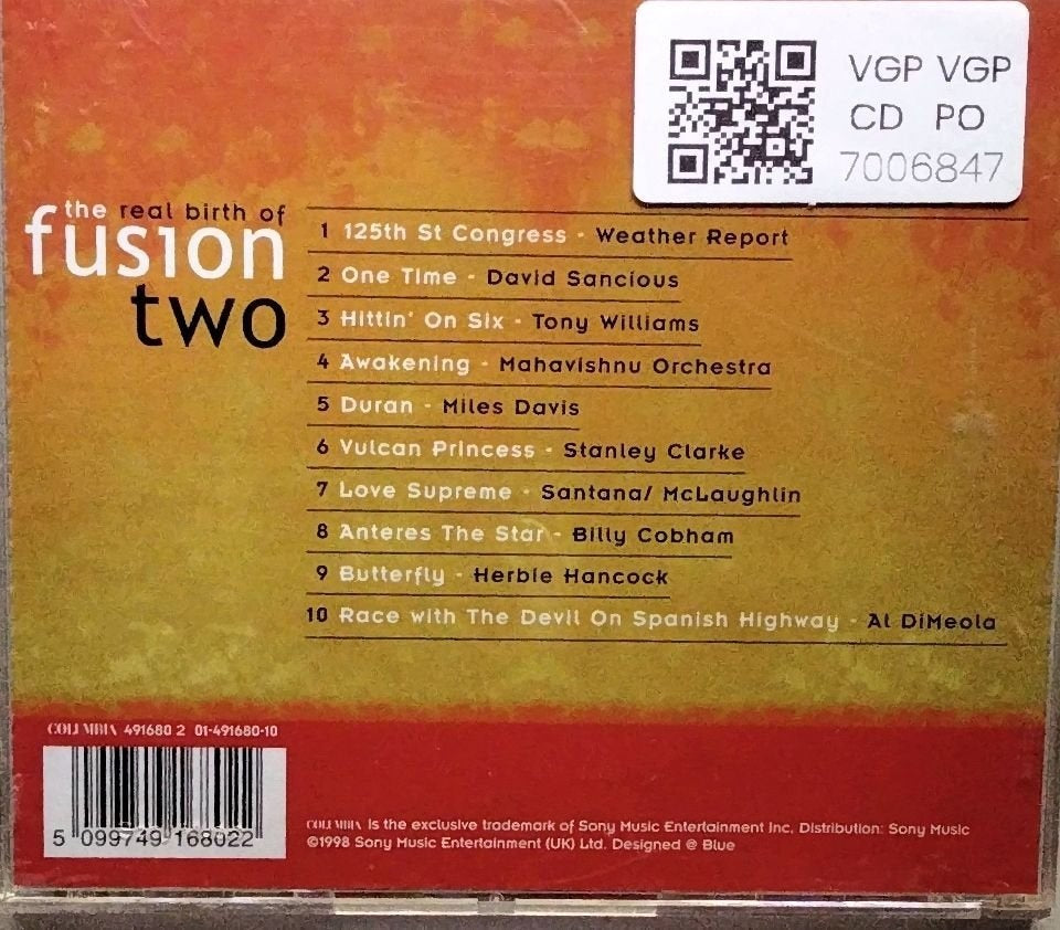 Various - The Real Birth of Fusion Two (CD)