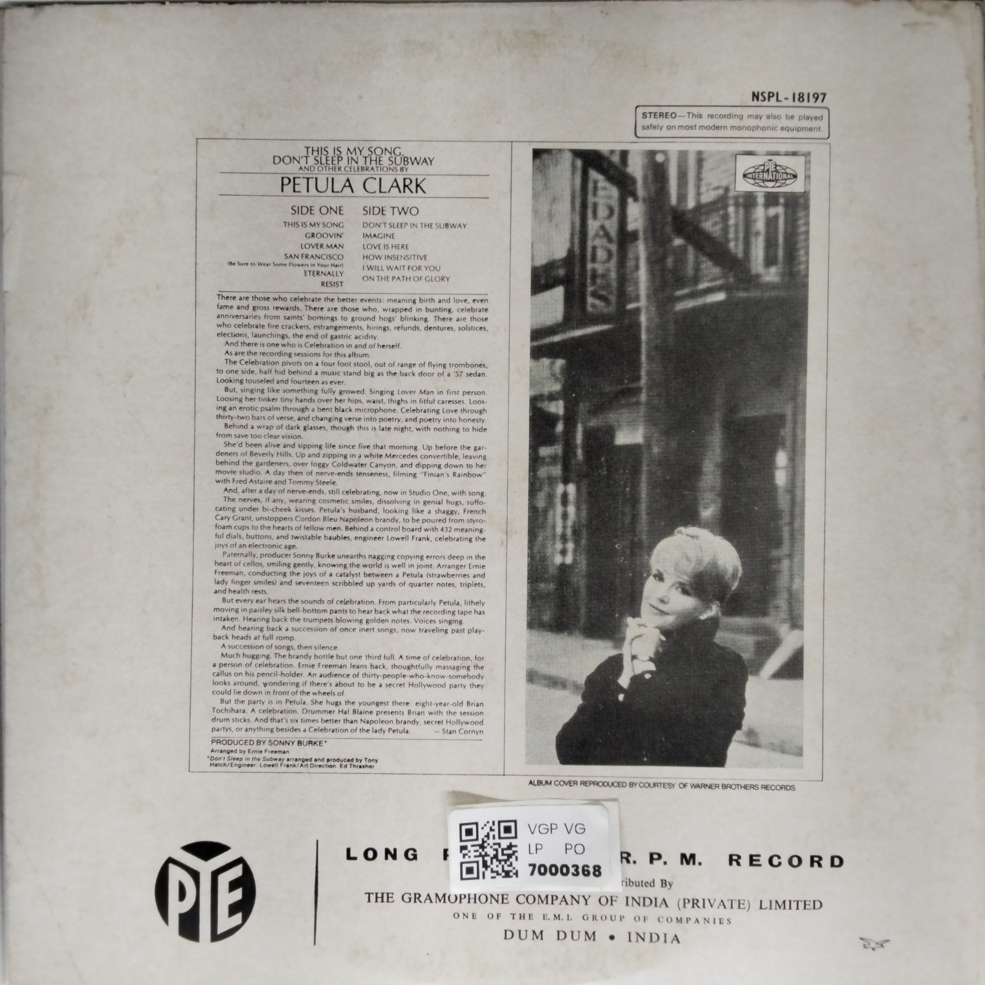 Petula Clark - These Are My Songs (Vinyl)