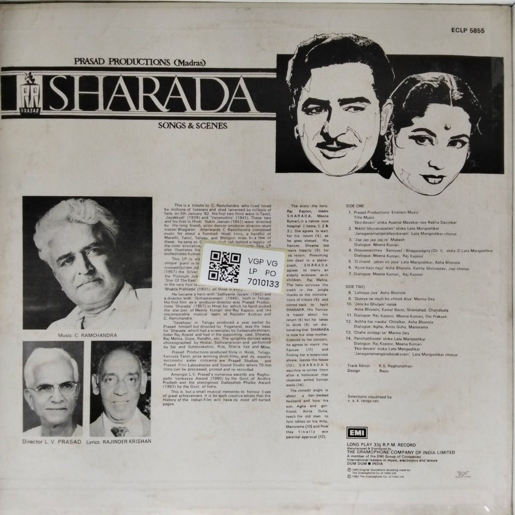 C. Ramchandra - Sharada (Vinyl)