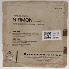 Frank Fernand - Nirmon (Concanim) (Goan) (45-RPM)