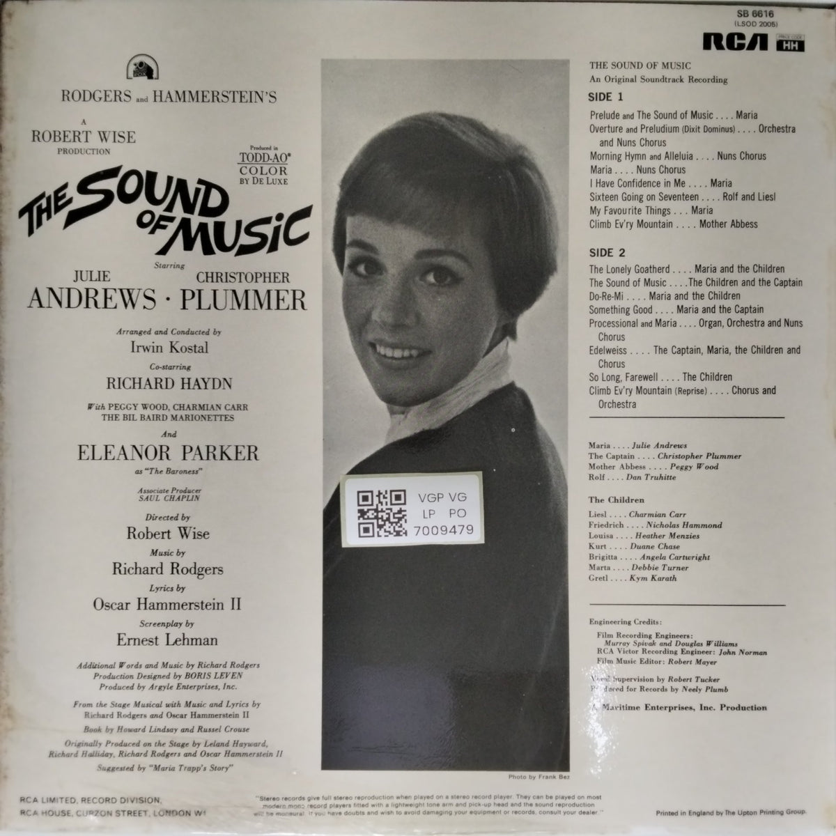 Richard Rodgers- The Sound of Music (Vinyl)