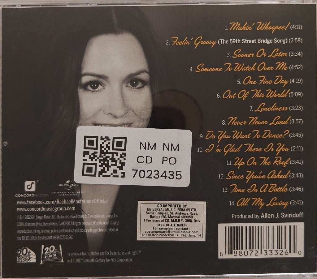 Rachael MacFarlane - Hayley Sings (CD)