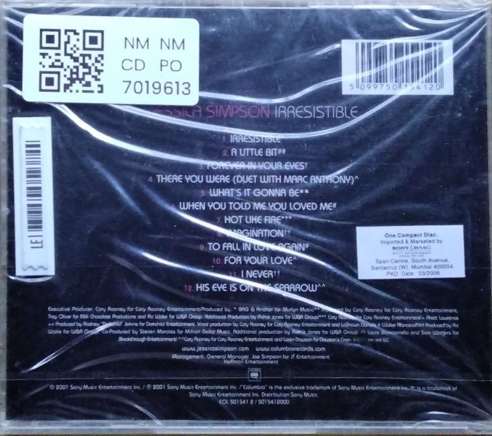 Jessica Simpson - Irresistible (CD)