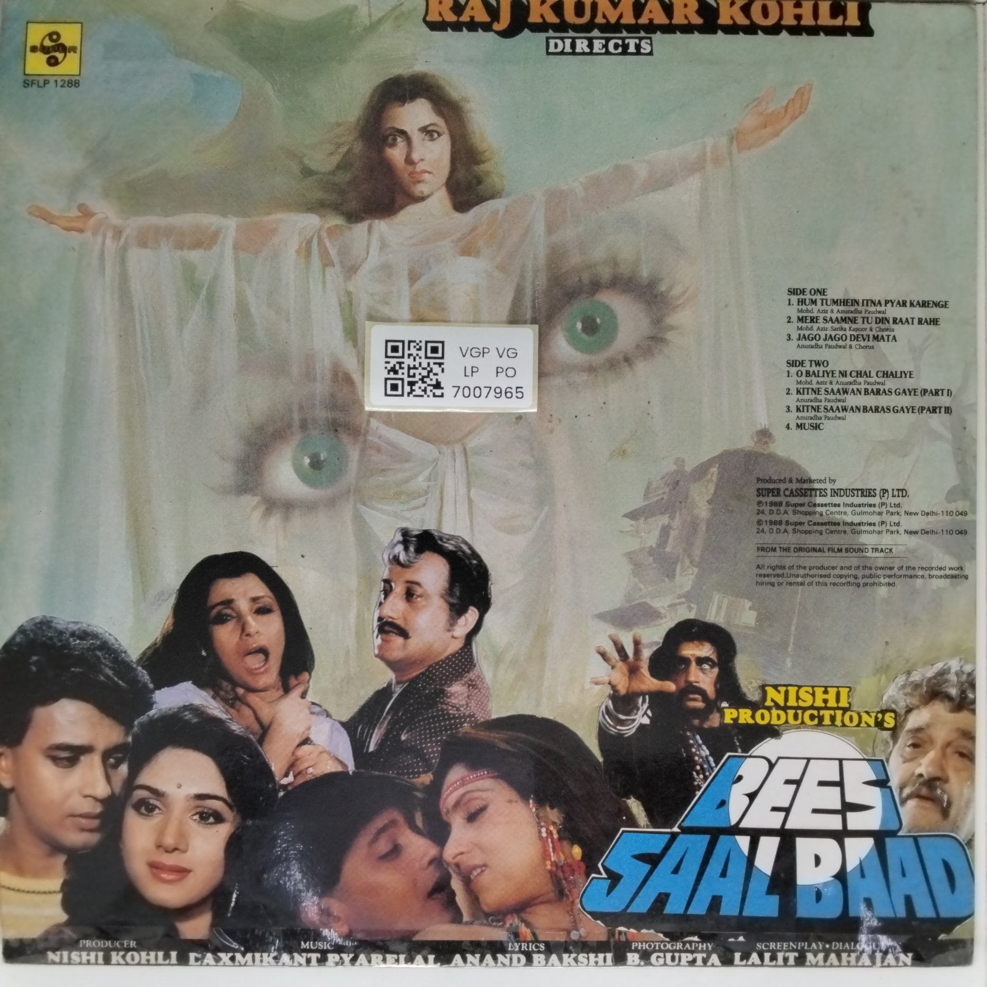 Laxmikant-Pyarelal - Bees Saal Baad (Vinyl)