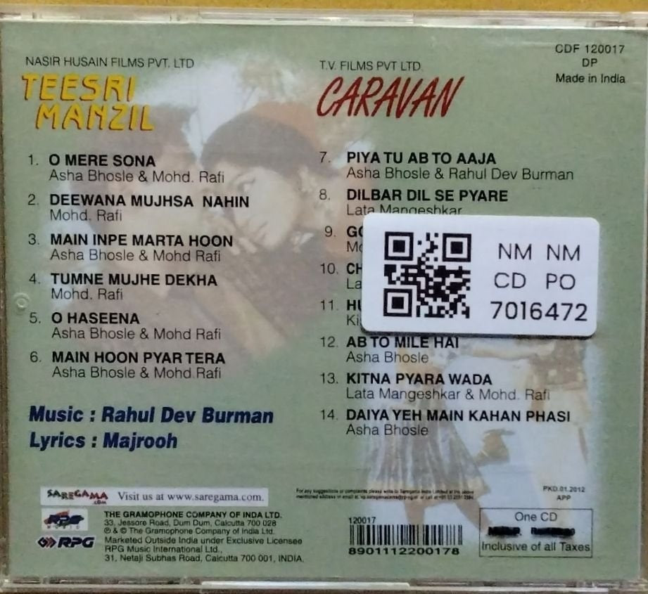 Rahul Dev Burman - Teesri Manzil / Caravan (CD)