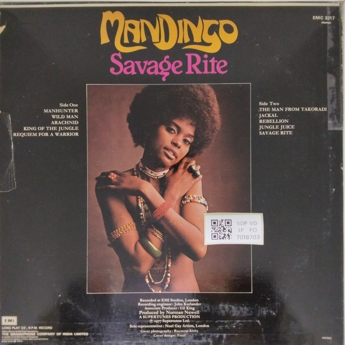 Mandingo - Savage Rite (Vinyl)
