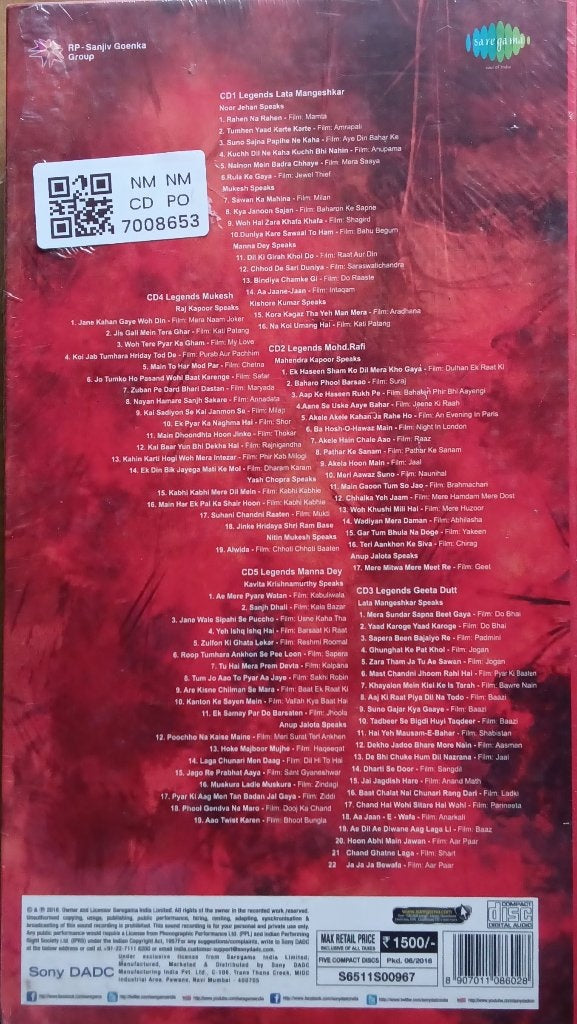 Various - Legends Forever (CD) (5)