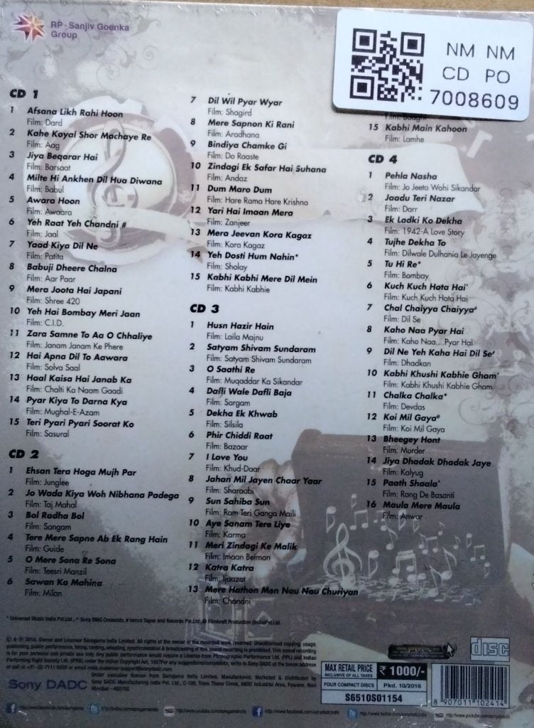 Various - Bollywood Treasure - The Best of Bollywood Ever (CD)