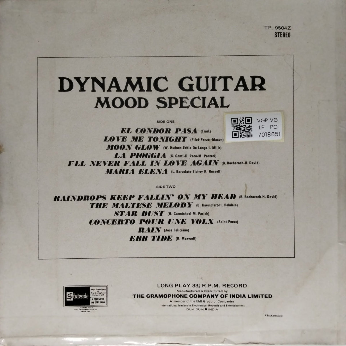 Various - Dynamic Guitar Mood Special (Vinyl)