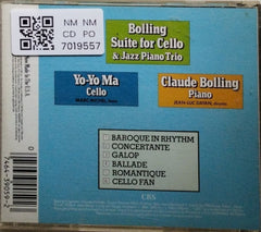 Claude Bolling, Yo-Yo Ma - Suite for Cello & Jazz Piano Trio (CD)