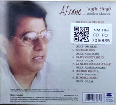 Jagjit Singh - Afsane... Timeless Classics (CD)