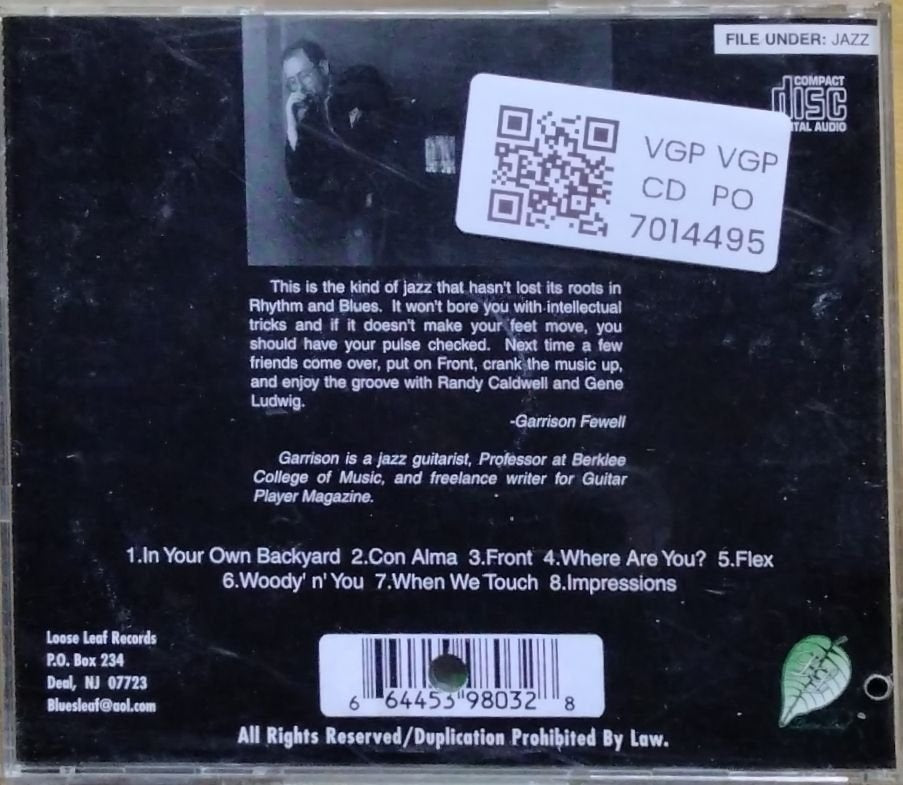 Randy Caldwell - Front (CD)
