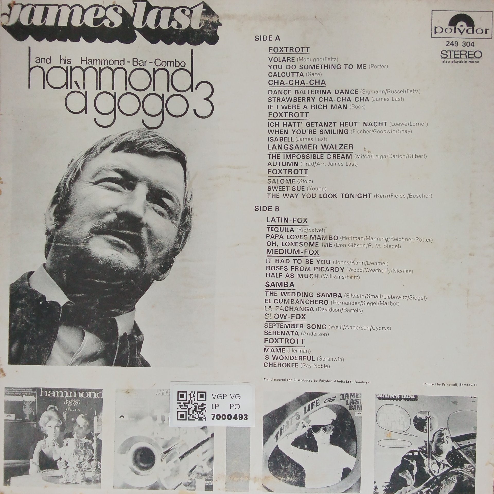 James Last - Hammond À Gogo 3 (Vinyl)