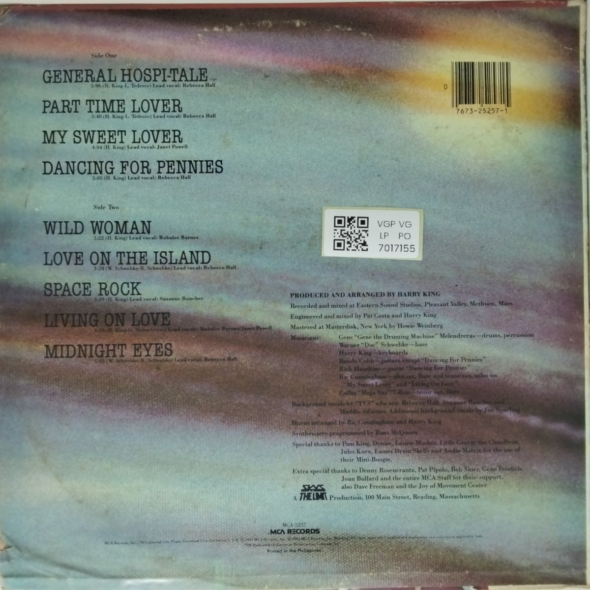 Afternoon Delights - General Hospi-Tale (Vinyl)