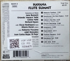Jane Bunnett, Orlando 'Maraca' Vallé, Céline Vallé, Richard Egues, Oscar Rodriguez, Hilario Duran, Roberto Vizcaino, Adel Gonzalez, Juan Carlos Rojas 'El Peje' - Havana Flute Summit (CD)