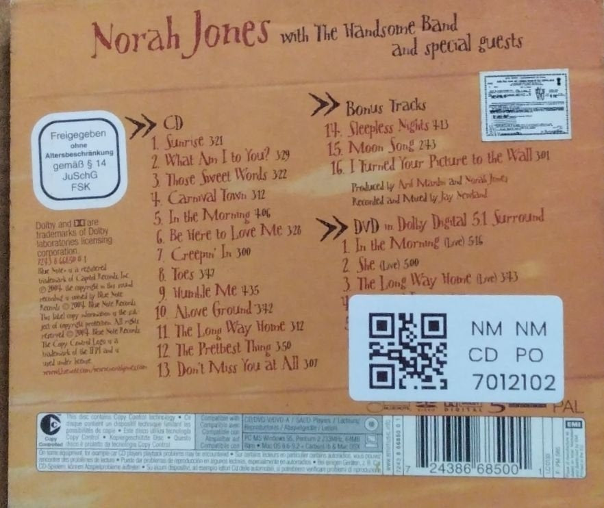 Norah Jones - Feels Like Home (CD) (2)