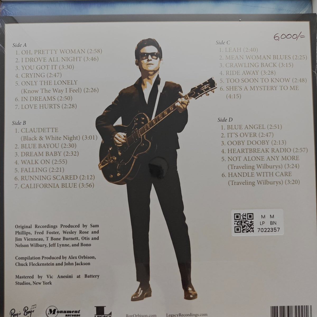 Roy Orbison - The Ultimate Collection (Vinyl)