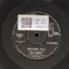 Bill Forbes - You're Sixteen / Backward Child (45-RPM)
