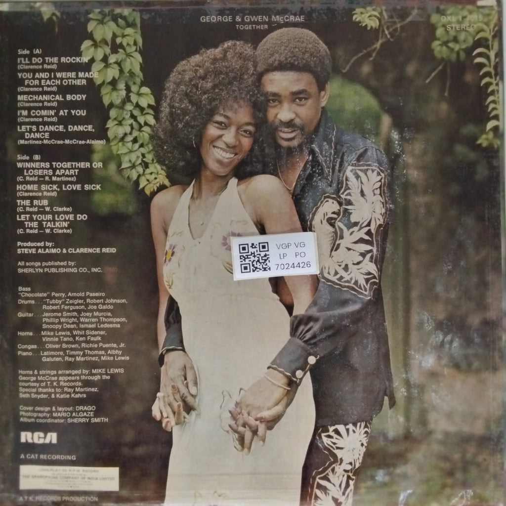 George McCrae, Gwen McCrae - Together (Vinyl)