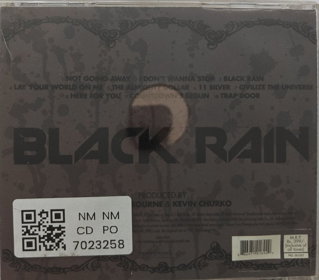 Ozzy Osbourne - Black Rain (CD)
