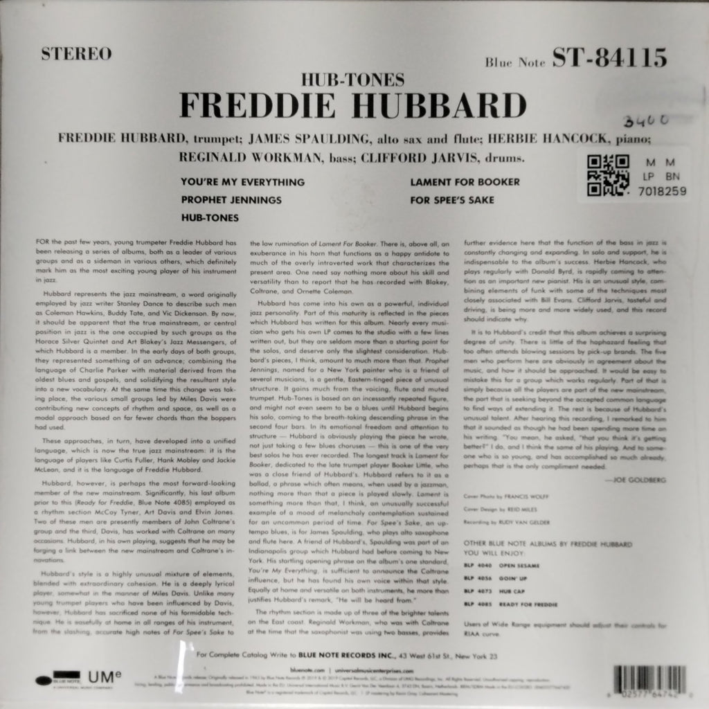 Freddie Hubbard - Hub-Tones (Vinyl)