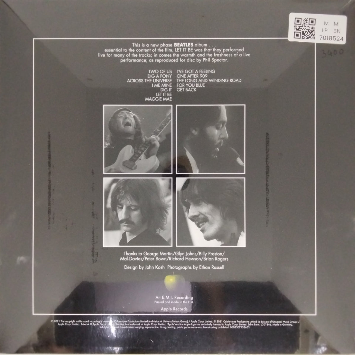 The Beatles - Let It Be (Vinyl)