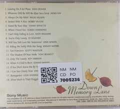 Various - Down Memory Lane (CD)