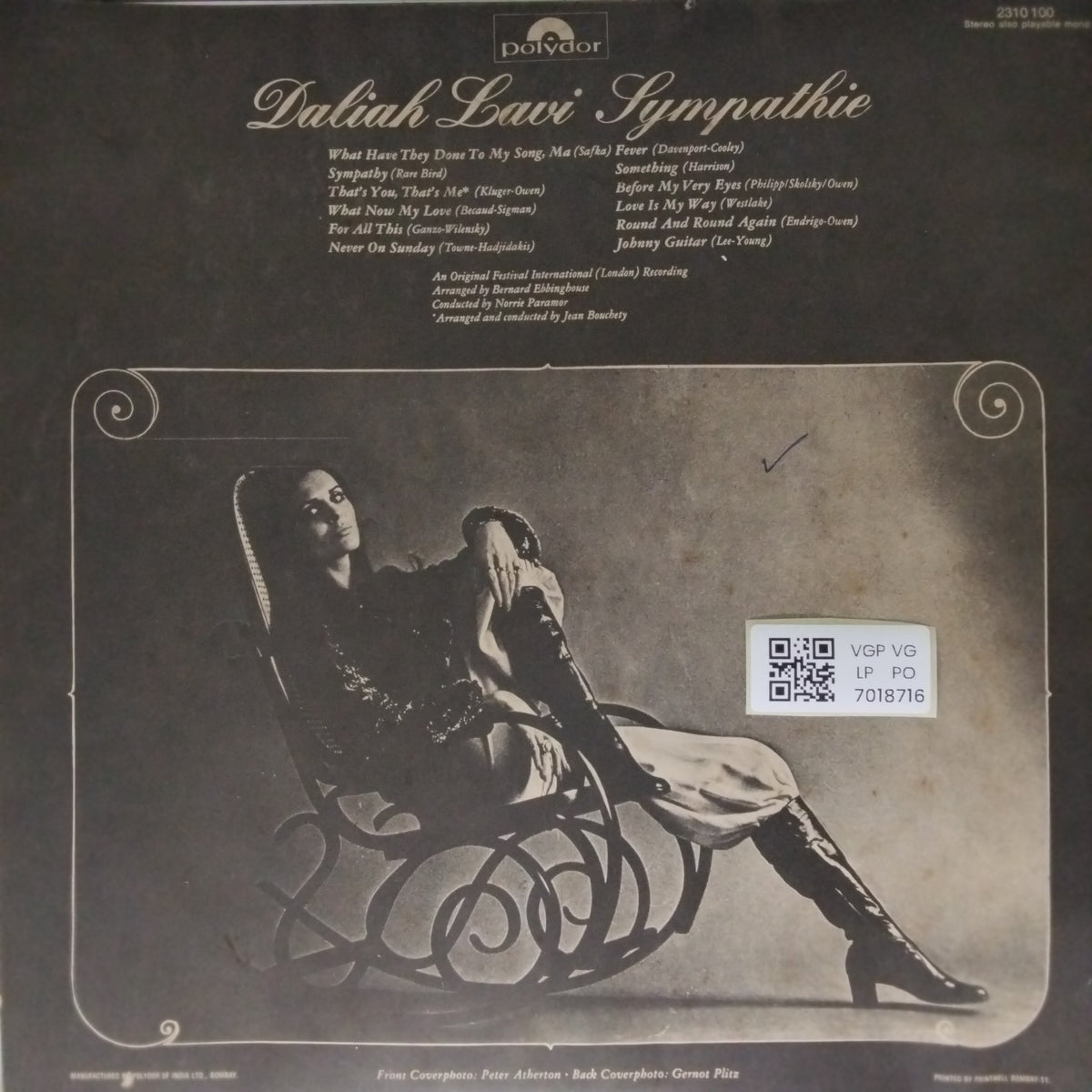 Daliah Lavi - Sympathie (Vinyl)