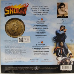 R.D. Burman - Sholay (Vinyl)