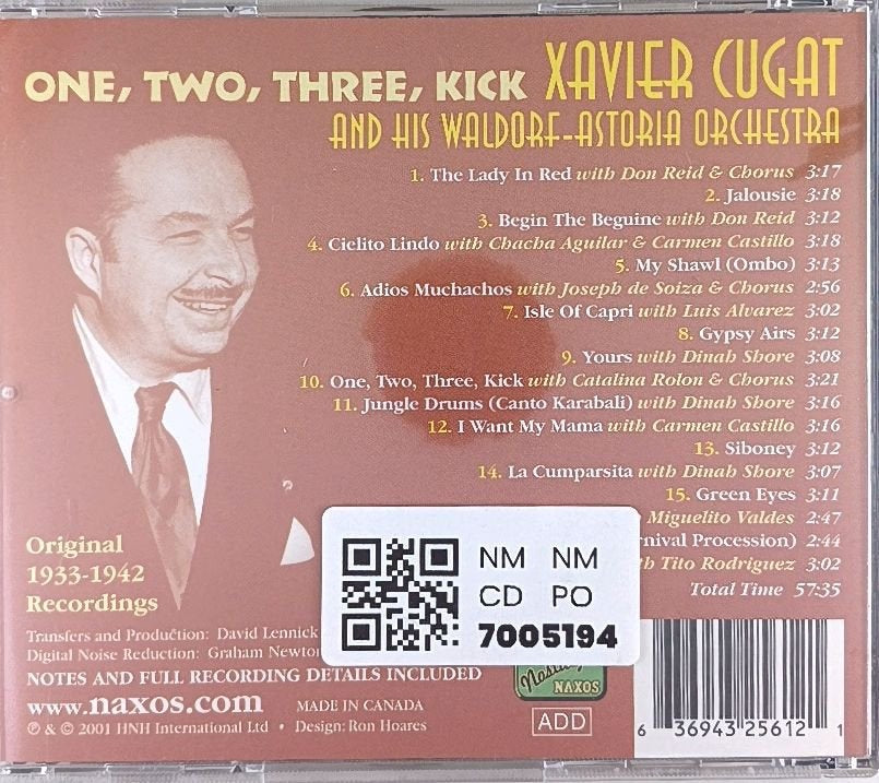 Xavier Cugat - One, Two, Three, Kick (CD)