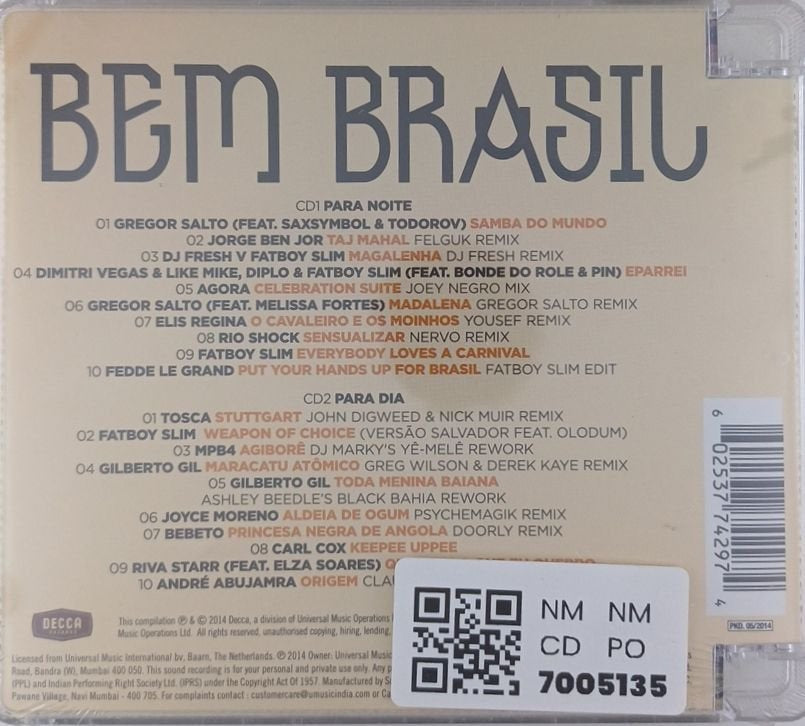 Fatboy Slim - Bem Brasil (CD) (2)