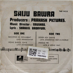 Naushad - Baiju Bawra (45-RPM)