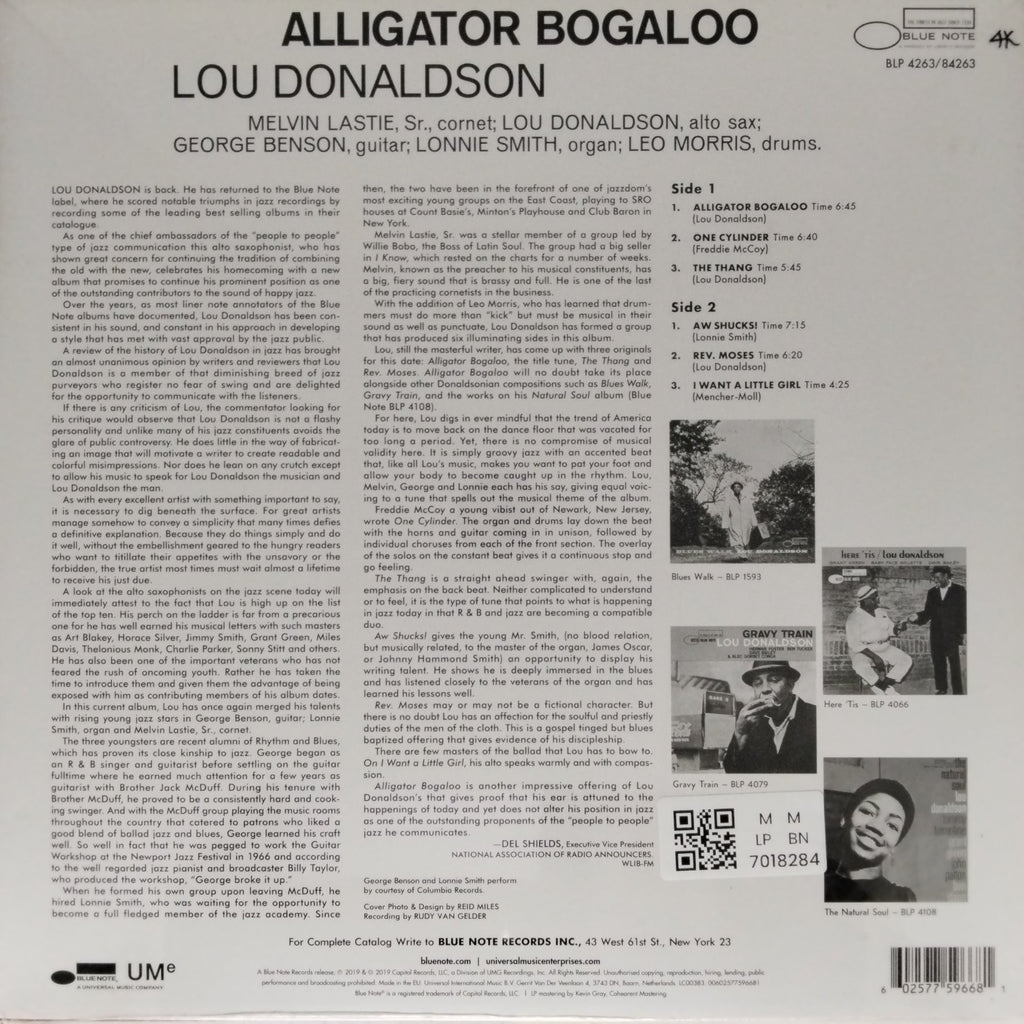 Lou Donaldson - Alligator Bogaloo (Vinyl)