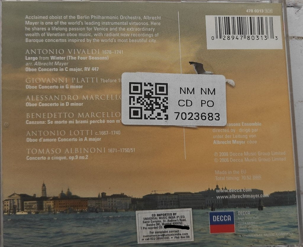 Albrecht Mayer - In Venice (CD)