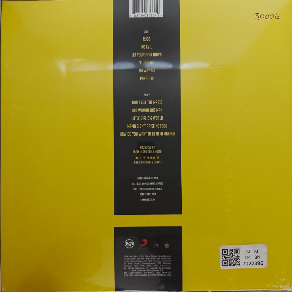 Magic! - Don't Kill the Magic (Vinyl)