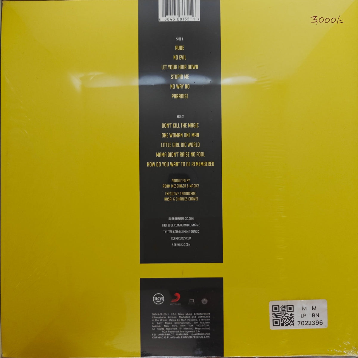 Magic! - Don't Kill the Magic (Vinyl)