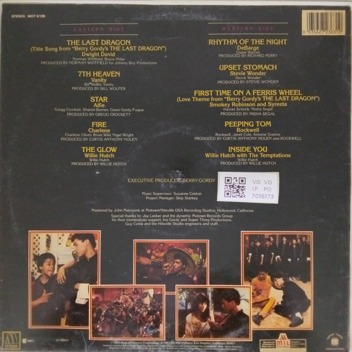 Various - Berry Gordy's The Last Dragon (Vinyl)