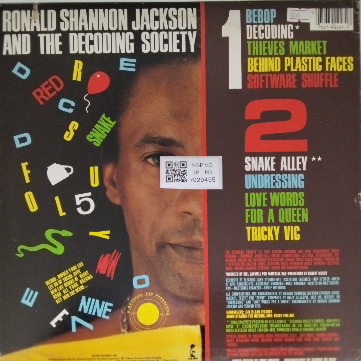 Ronald Shannon Jackson - Decode Yourself (Vinyl)