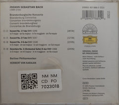 Johann Sebastian Bach, Berliner Philharmoniker, Herbert von Karajan - Brandenburgische Konzerte (CD)