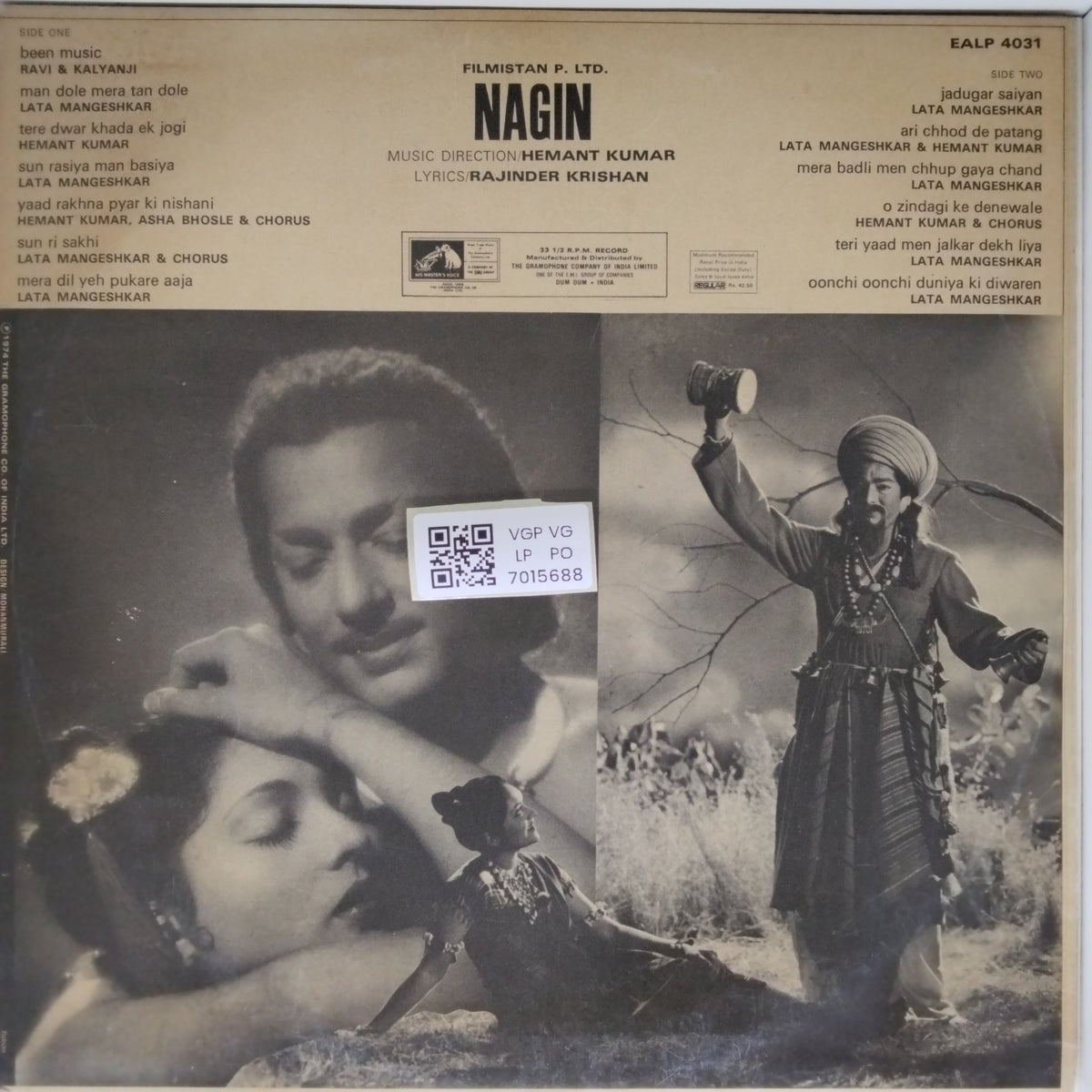 Hemant Kumar - Nagin (Vinyl)