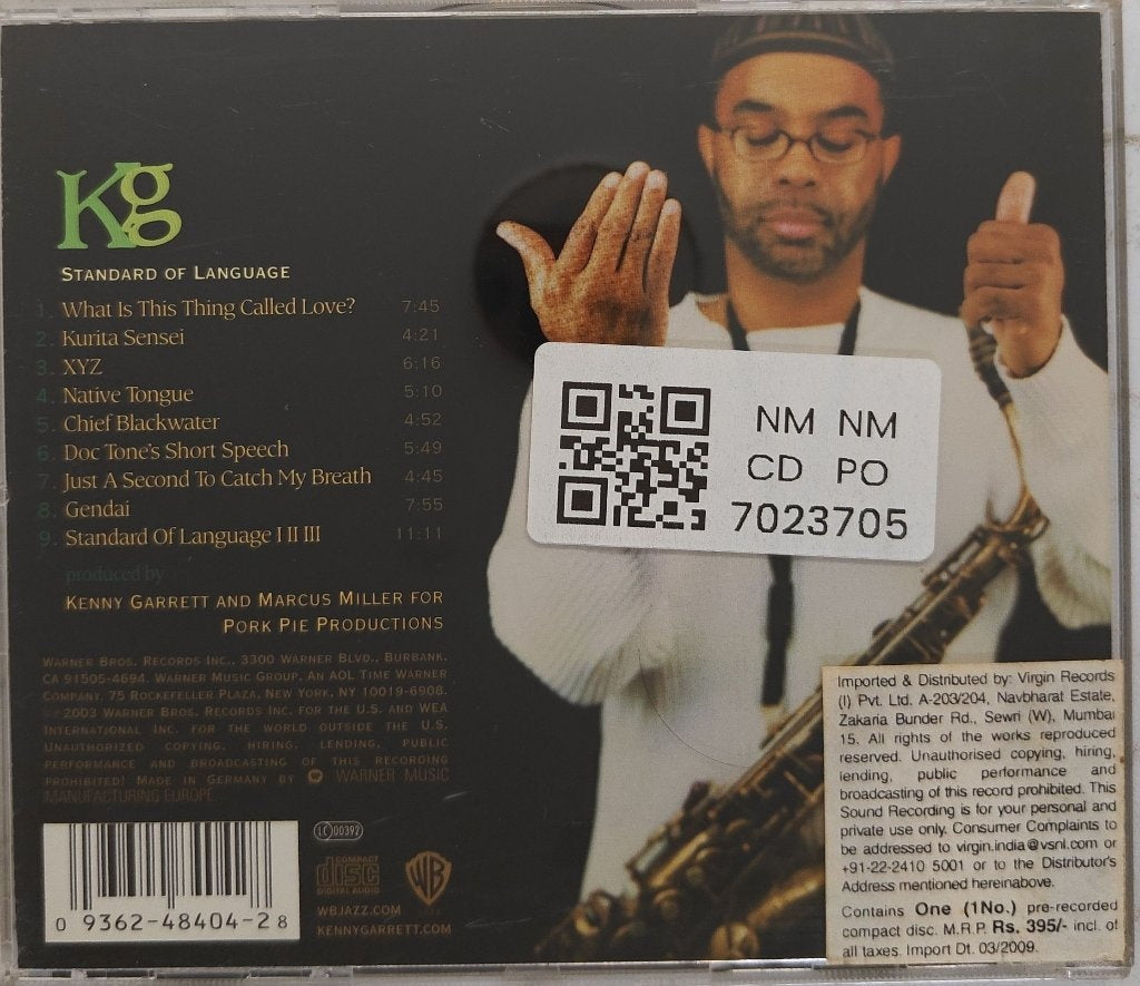 Kenny Garrett - Standard of Language (CD)