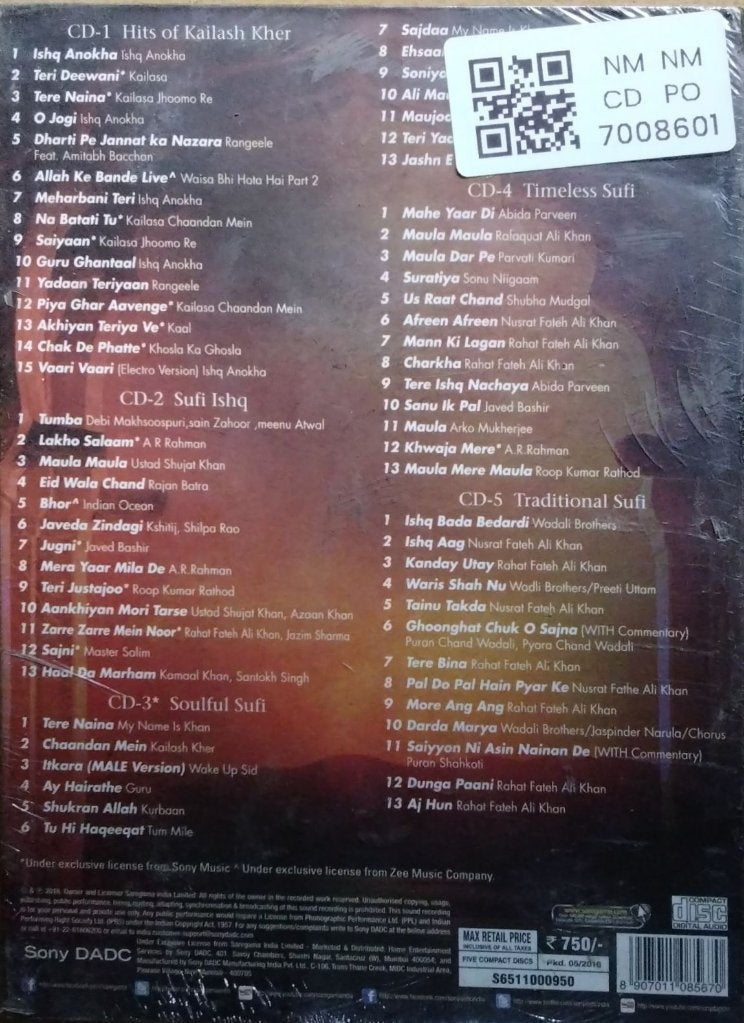 Various - Sufiyaana Safar (CD)