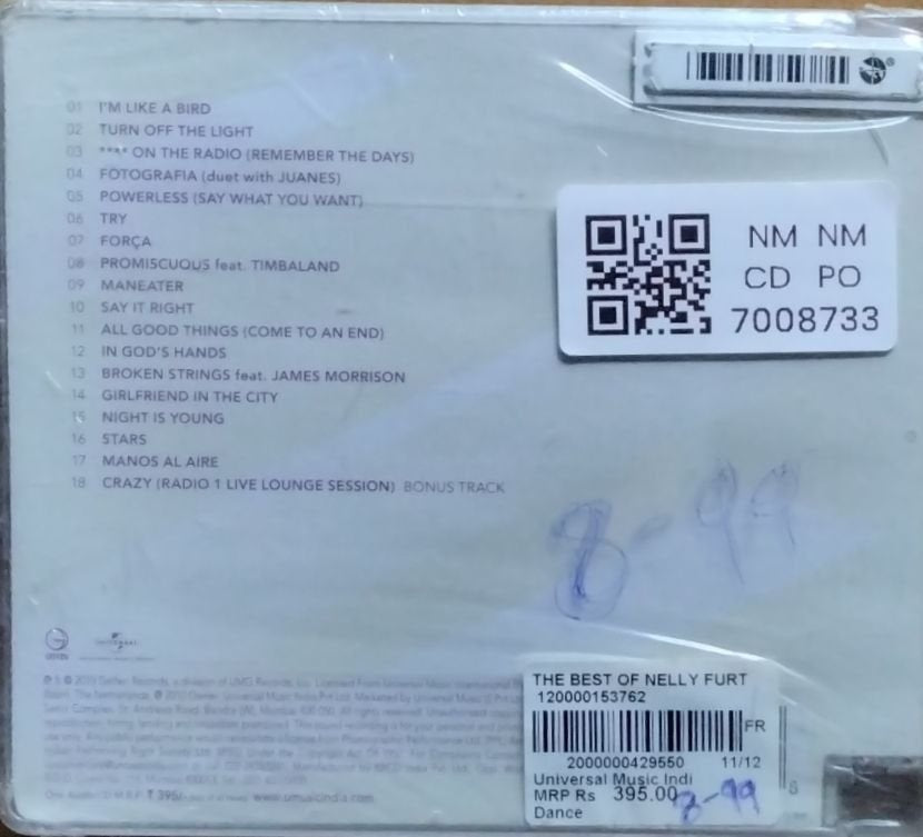 Nelly Furtado - The Best of Nelly Furtado (CD)
