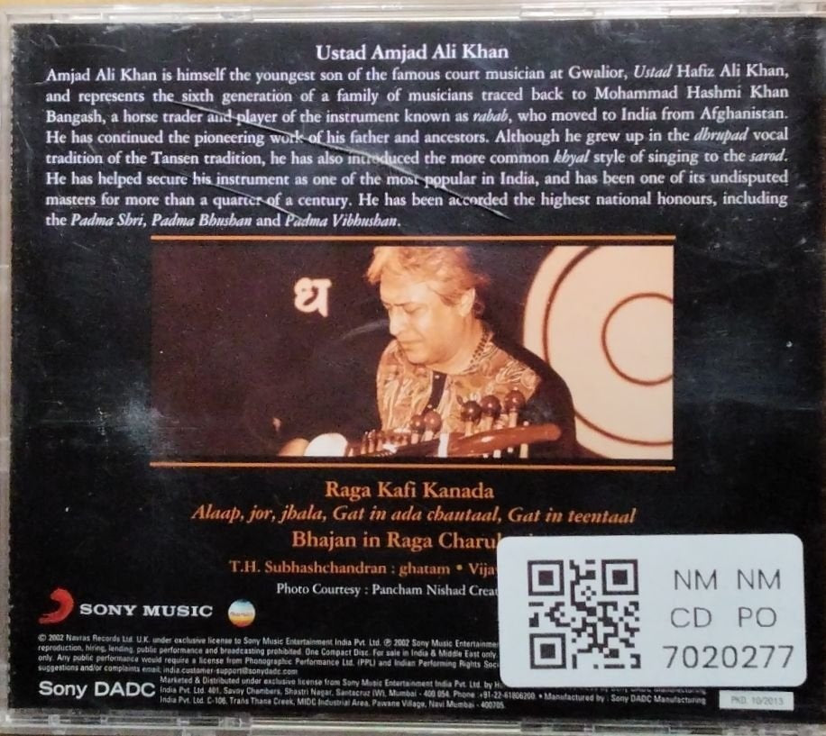 Ustad Amjad Ali Khan - Sur-Siddhi (CD)